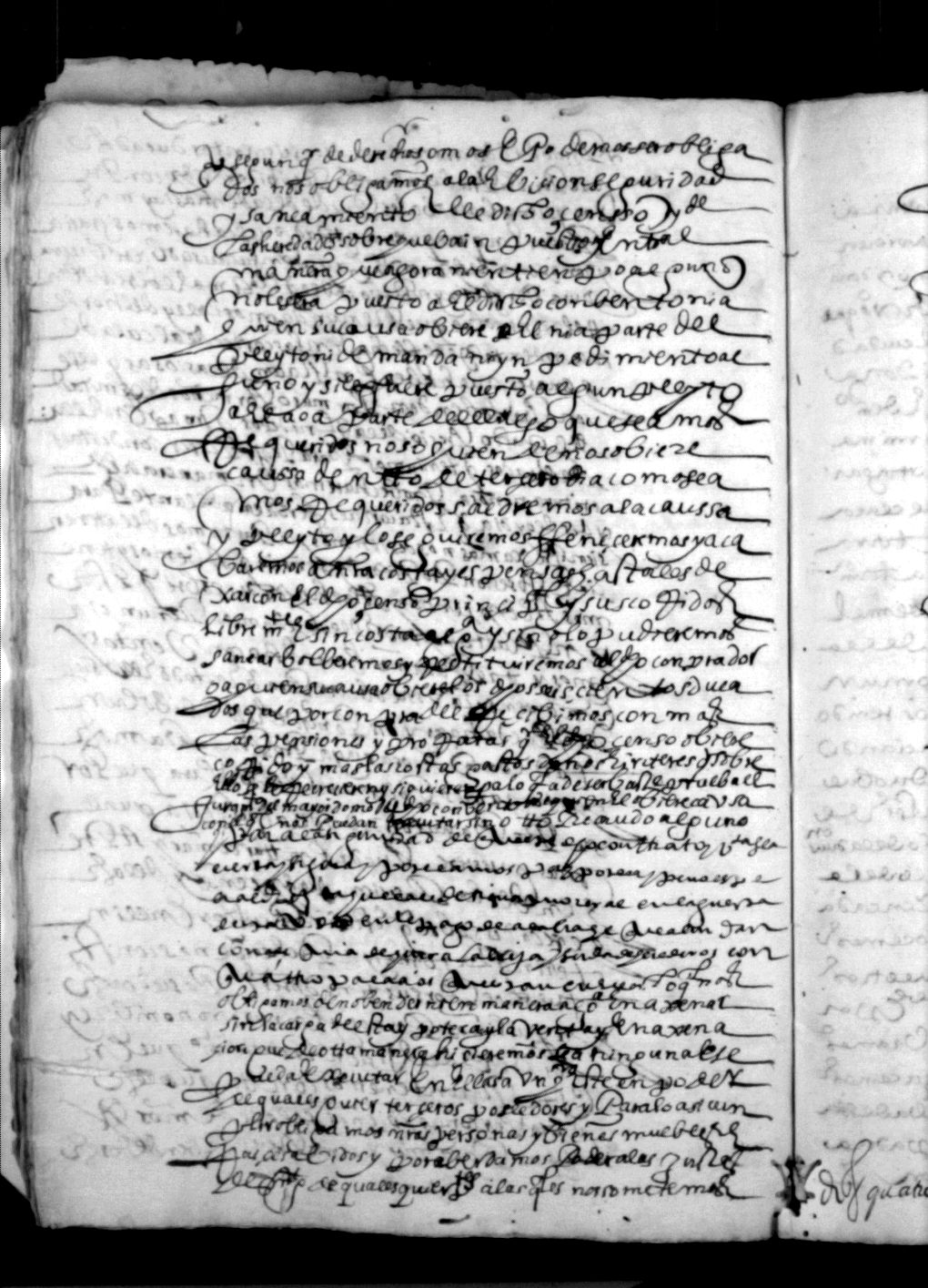 Registro de Ginés de Fulleda, Murcia de 1612.