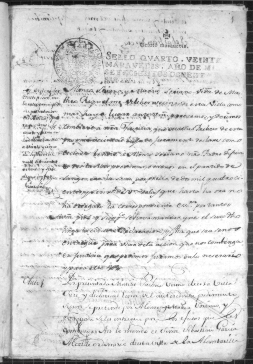 Registro de Francisco Javier del Pino Cascales, Alcantarilla. Año 1793.