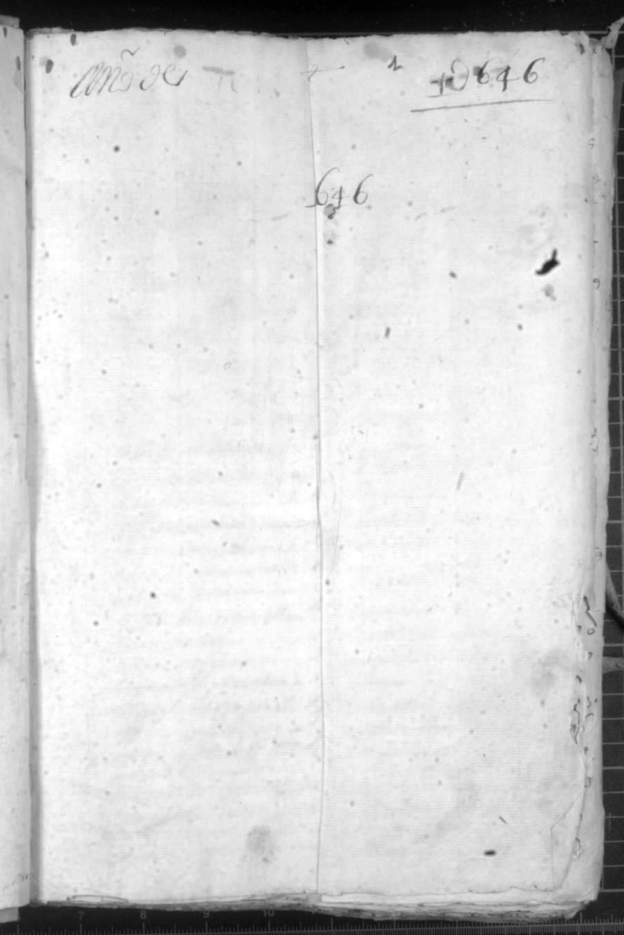 Registro de Juan Gómez de Olmedo, Murcia de 1646.