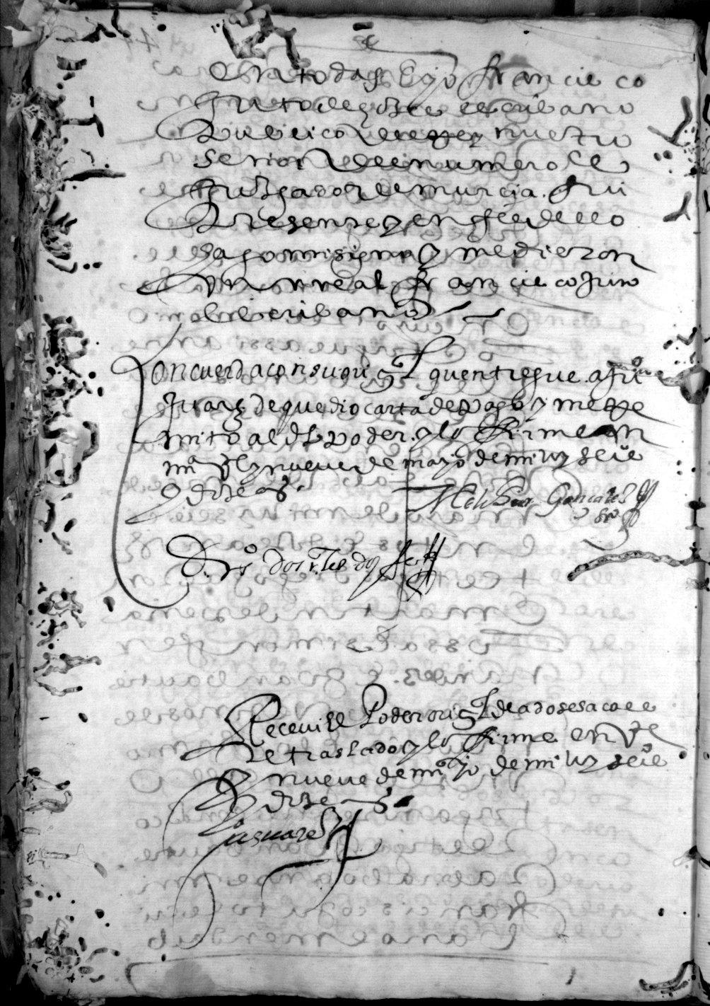Visor Archivo General Region De Murcia Not 1285 Registro De