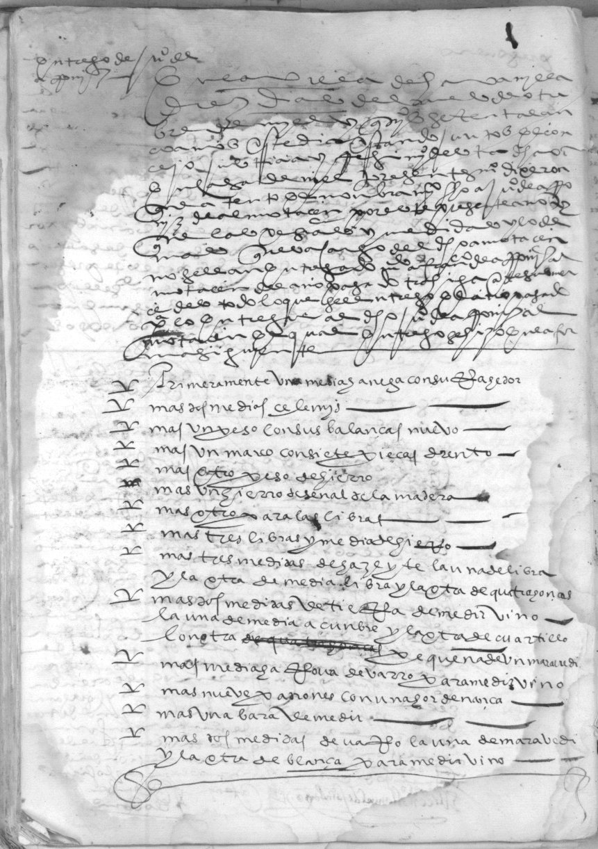 Actas capitulares y escrituras notariales, Abanilla. Años 1561-1575.