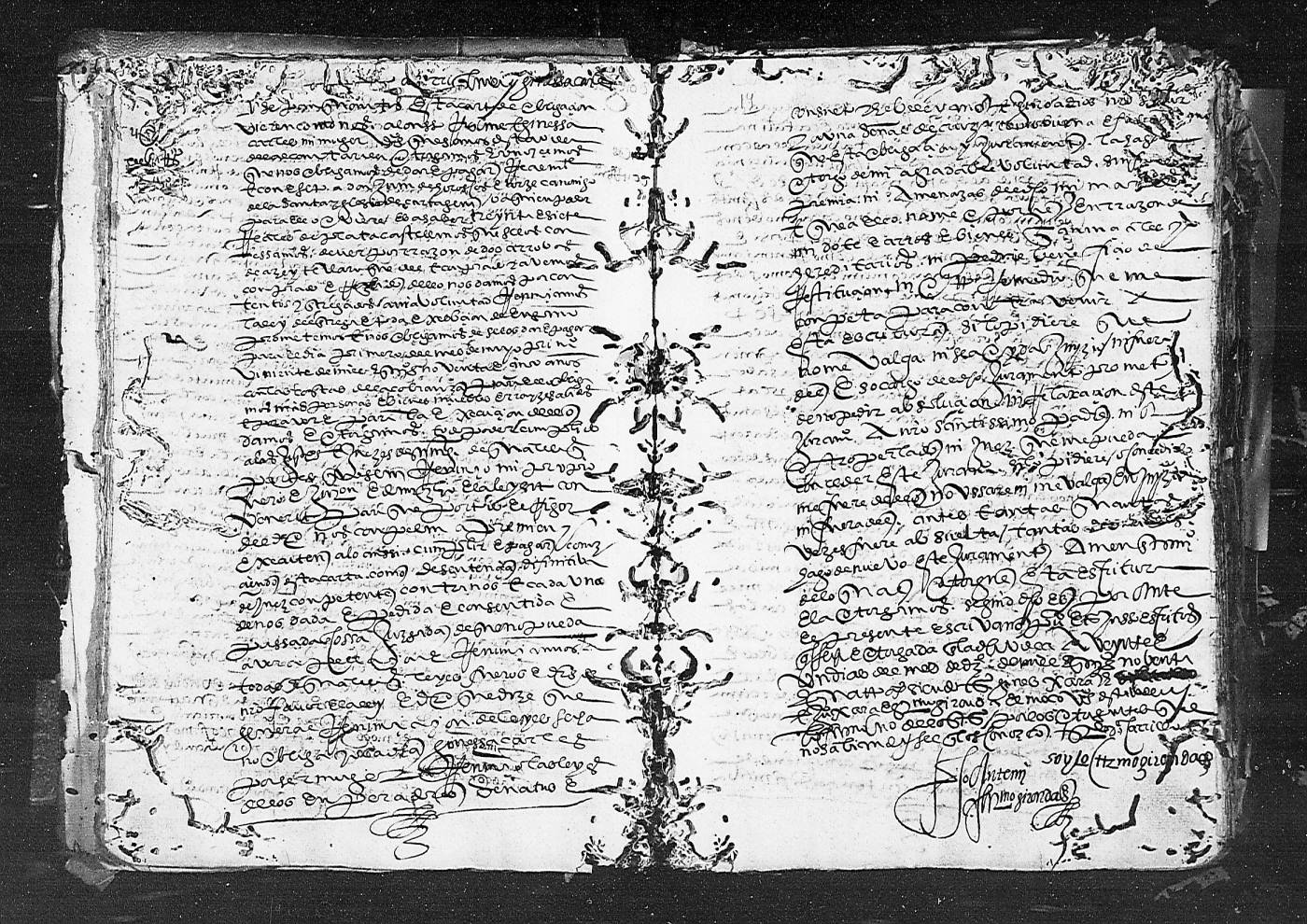 Registro de Diego de Ávila, Alcantarilla. Años 1593-1595.