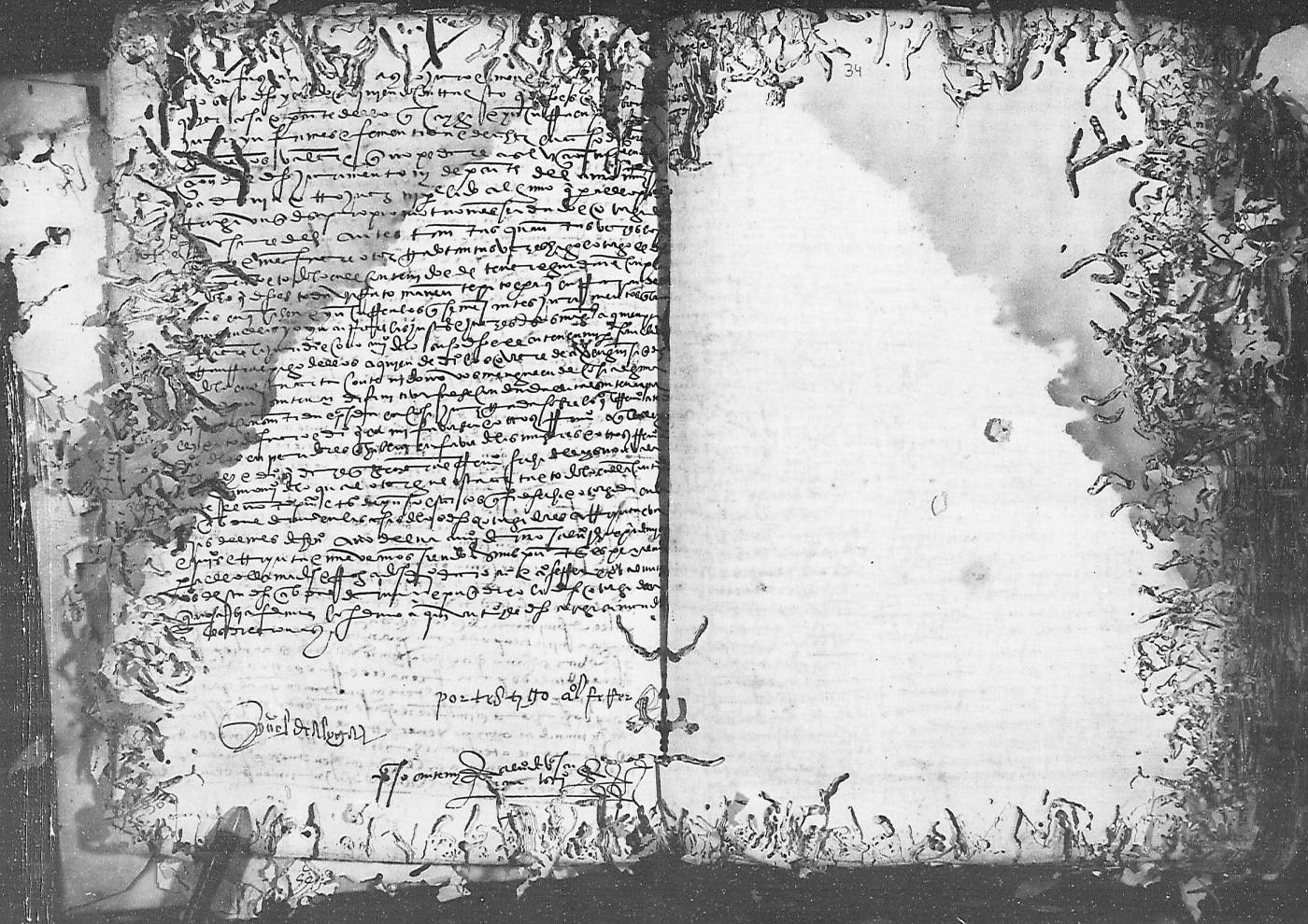 Registro de Alvaro de Bascuñana, Murcia de 1539.