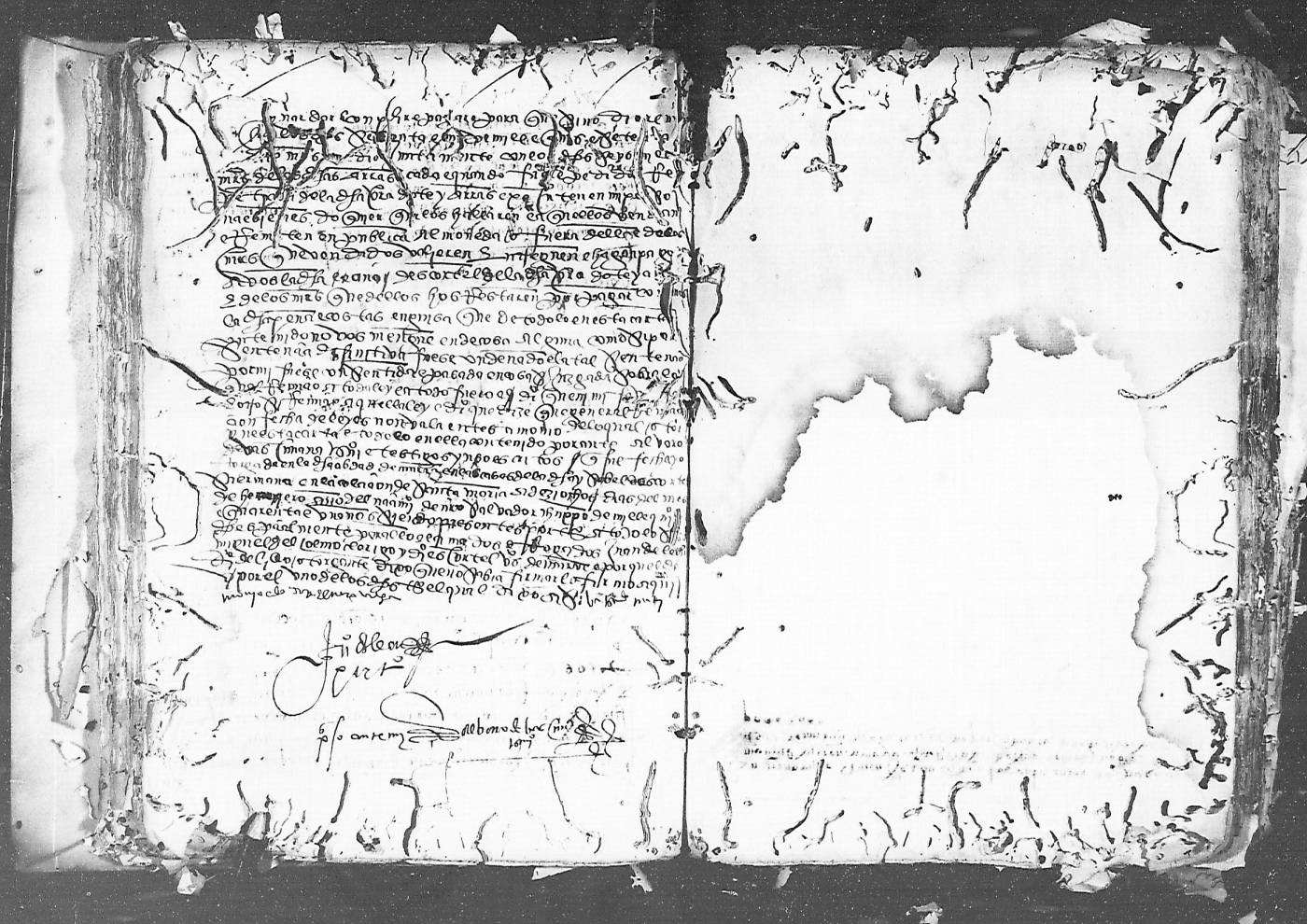 Registro de Alvaro de Bascuñana, Murcia de 1541.