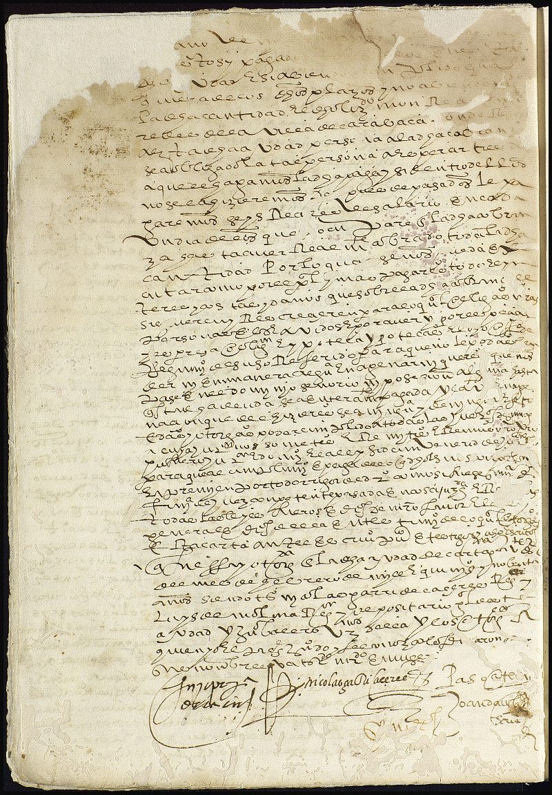 Registro de Juan Dávila, Cartagena de 1590-1591.
