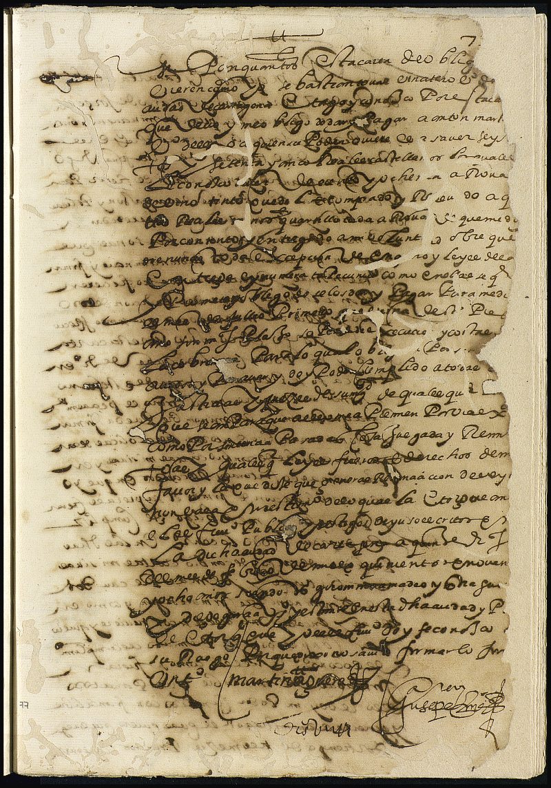Obligación de Sebastián Tovar, vecino de Cartagena, a Antón Martínez por 675 reales castellanos.
