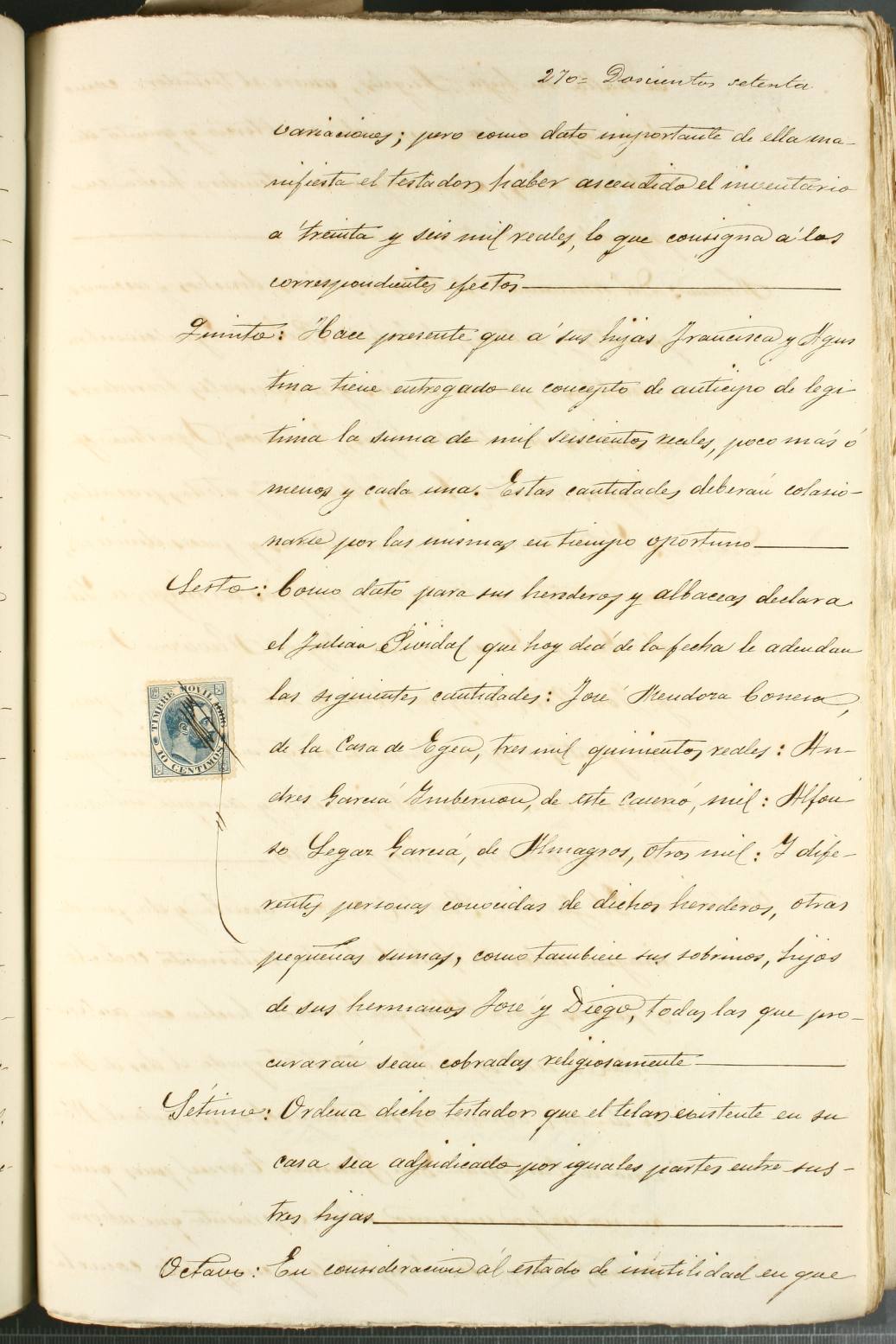 Registro de Napoleón Terrer y Perier, Fuente Álamo de 1886.