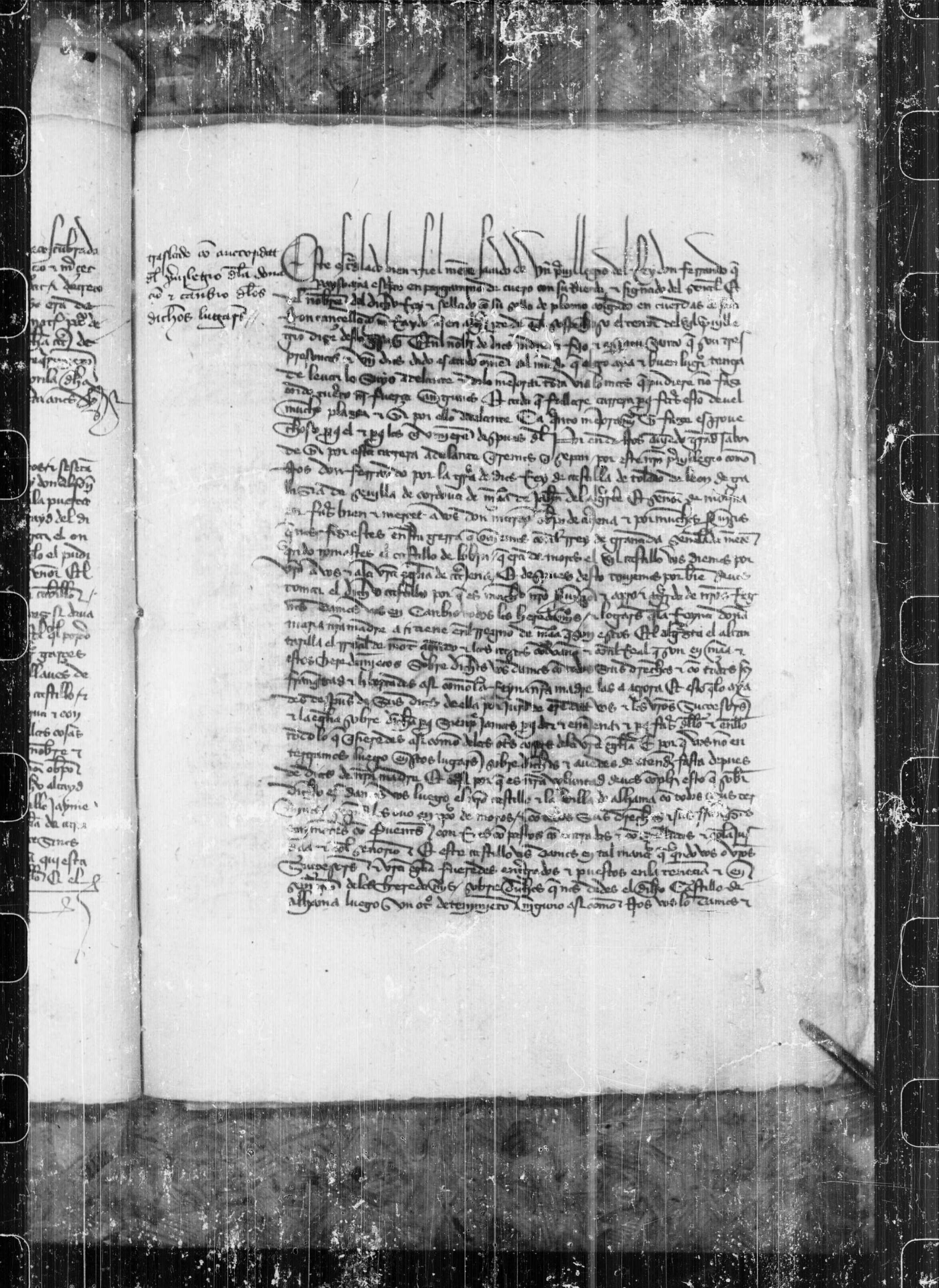 Cuaderno copiador de privilegios de la Iglesia de Cartagena sobre Alcantarilla, Alguazas, Real de Monteagudo, etc.