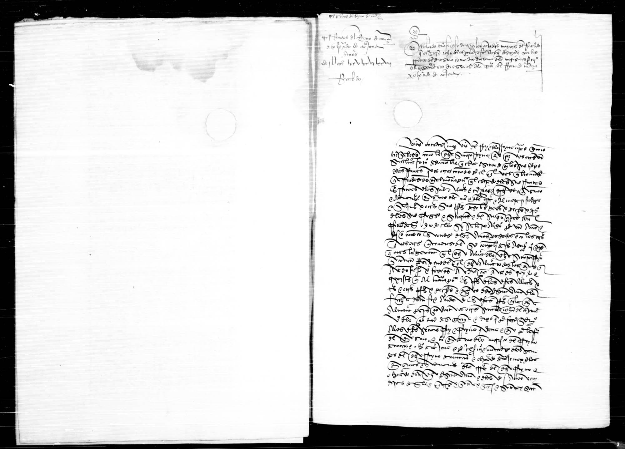 Carta de recaudo de las rentas del diezmo y medio diezmo de lo morisco del Obispado de Cartagena.