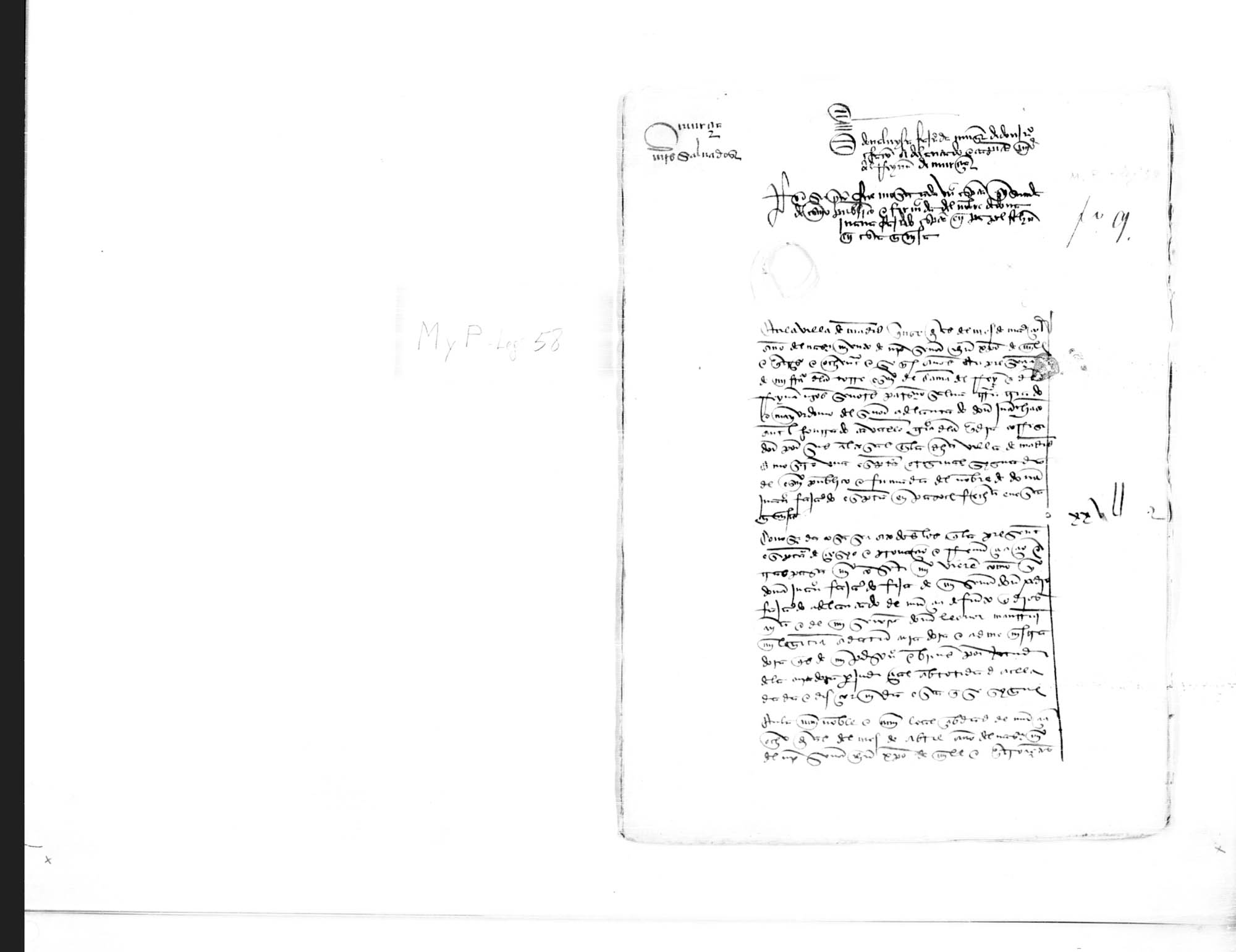 Testimonio de la validación hecha por García de la Cuadra, corregidor de Madrid, de varias escrituras presentadas por Salvatierra, criado y mayordomo de Juan Chacón.