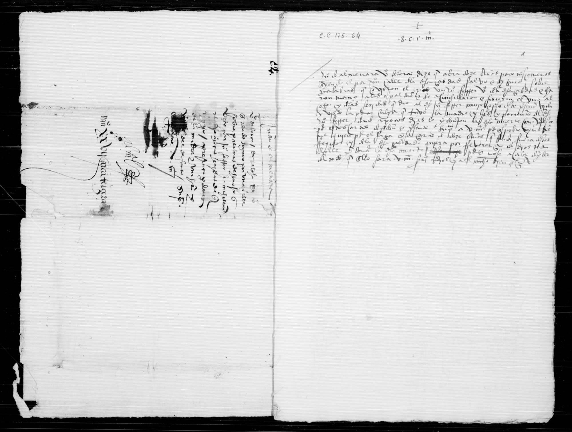 Documentación relativa al perdón que pide Juan de Almenara, vecino de Lorca, por la muerte de Ginés Ferrer, vecino de esa ciudad.