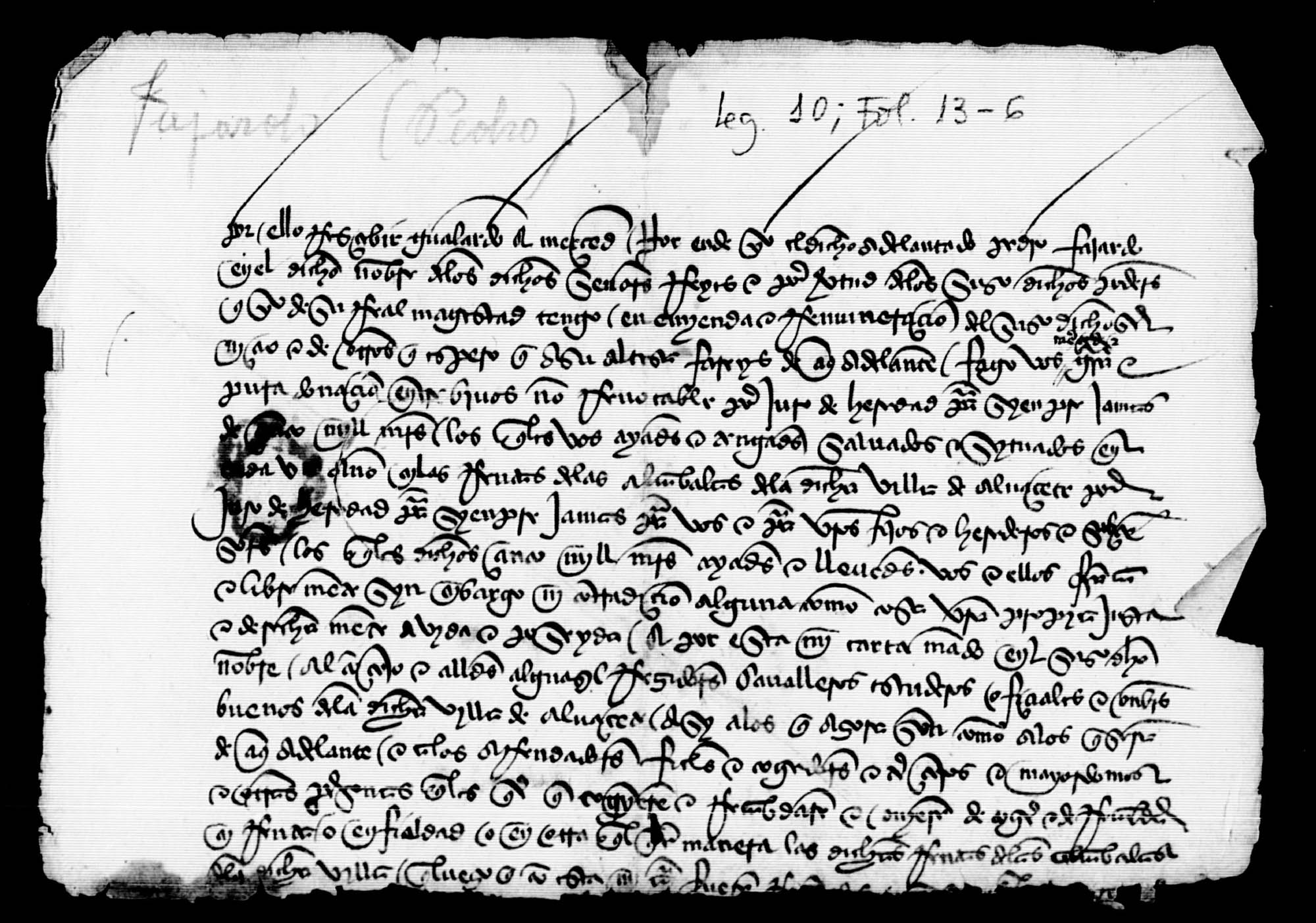 Carta de merced de don Pedro Fajardo, adelantado del Reino de Murcia, que hace gracia y donación a (en blanco) de cinco mil maravedís sobre las alcabalas de Albacete por juro de heredad.