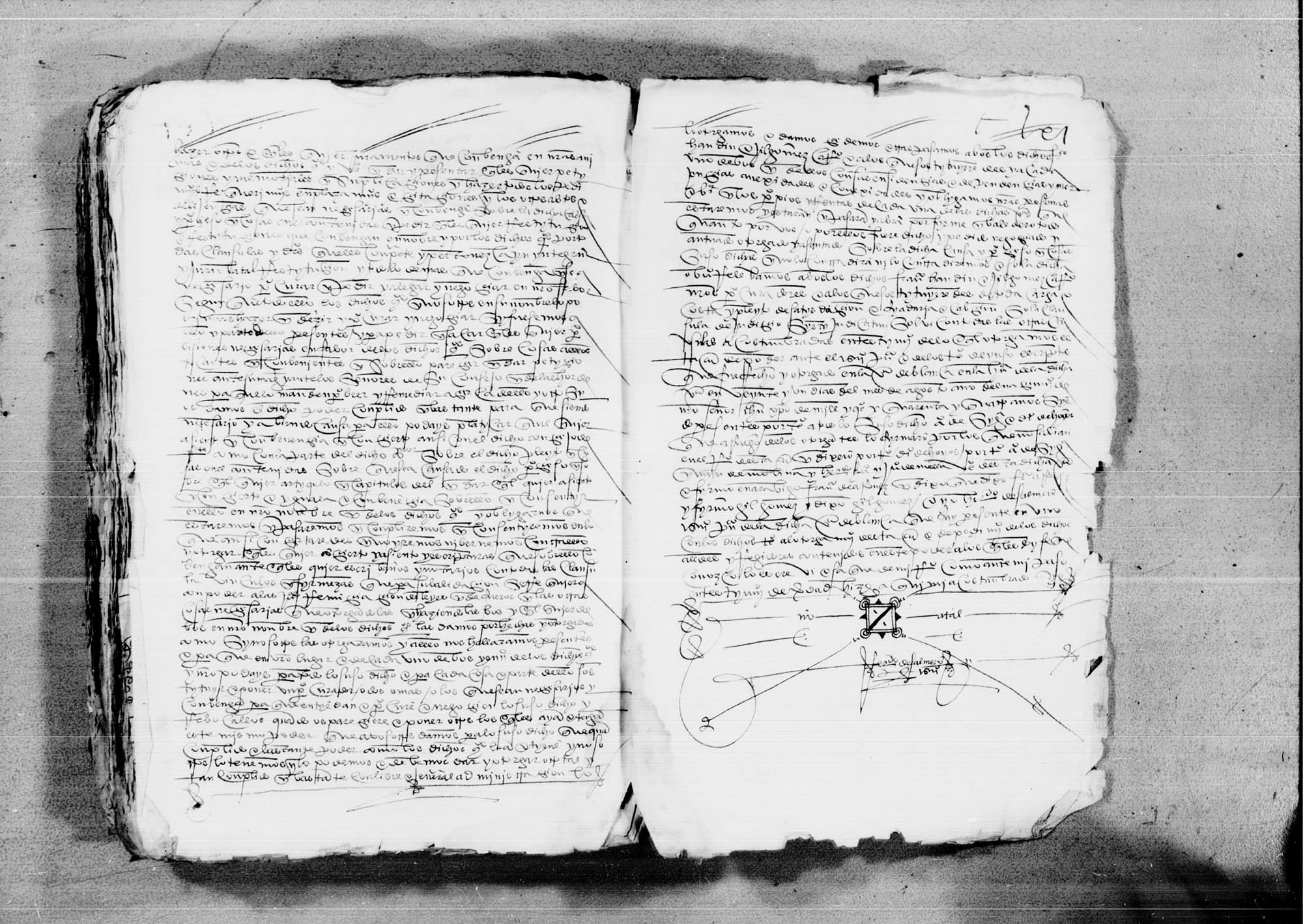 (6ª pieza)  Vista de las apelaciones del proceso entre los concejos del Valle de Ricote y el comendador, ante el Consejo de Órdenes (1518-1519) y ante una comisión de consejeros de Castilla y de Órdenes (1523-1546)