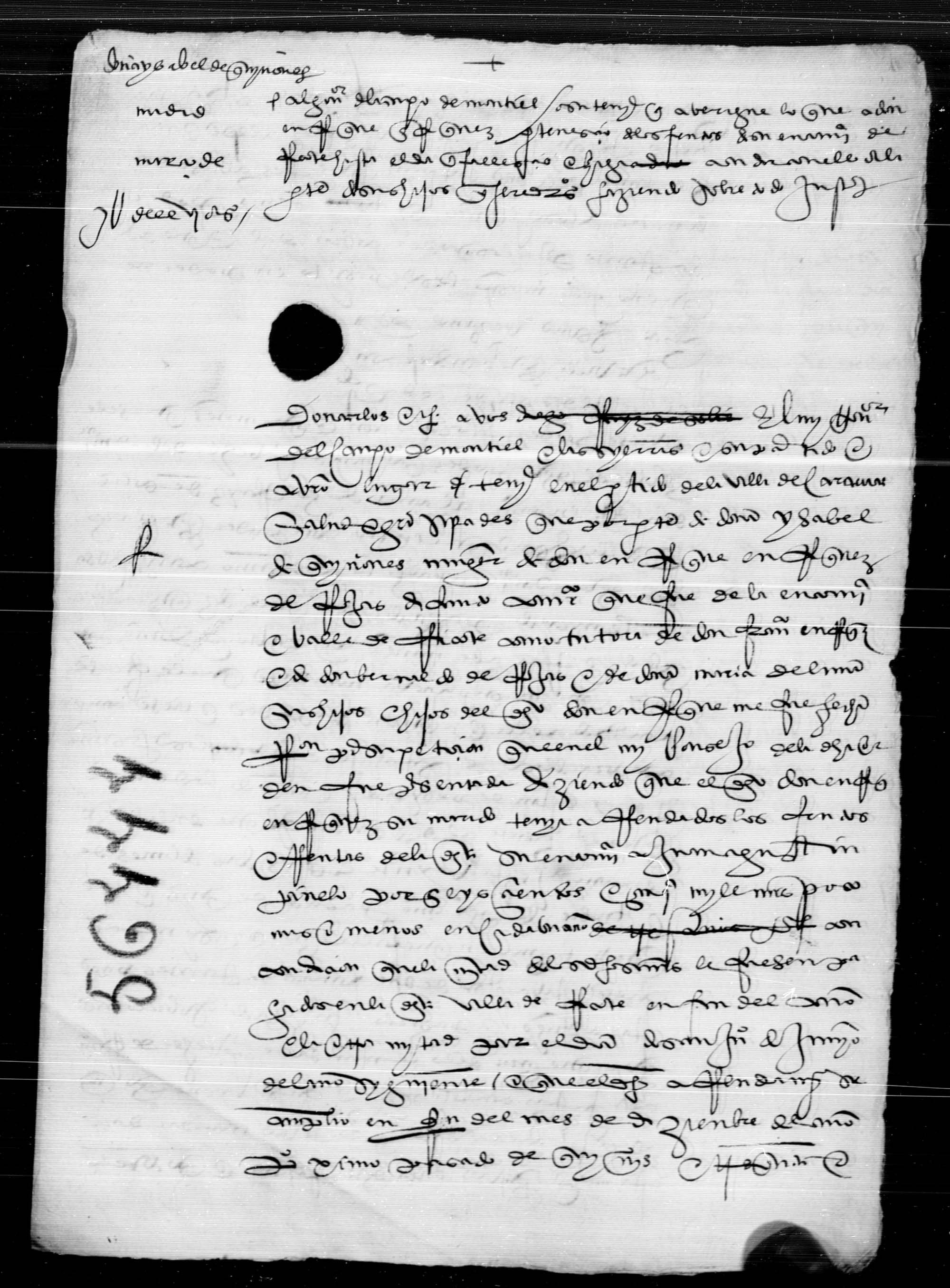 Orden al gobernador del Campo de Montiel para que averigüe lo que a don Enrique Enríquez perteneció como comendador de Ricote hasta que falleció, para acudir con ello a sus herederos.