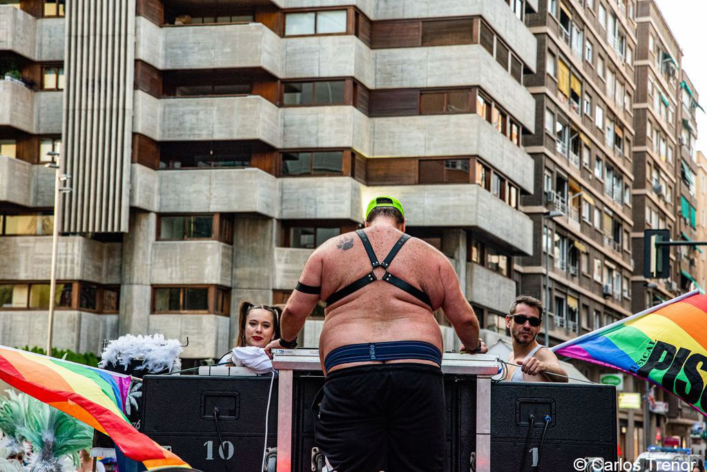 Manifestación día del orgullo gay, fotografía Carlos Trenor