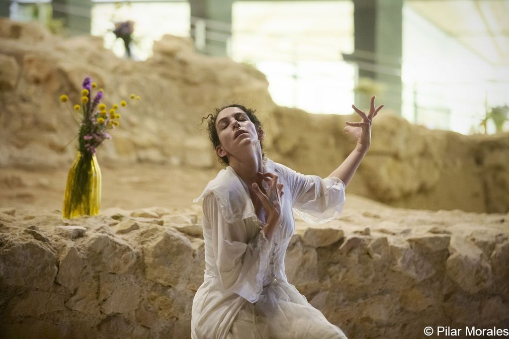 La bailarina israelí Shlomit Fundaminsky en Festival Jewish Lorca, fotografía de Pilar Morales