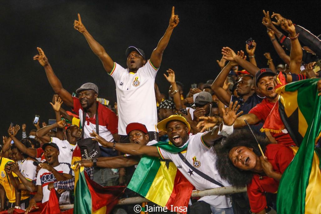 Partido de fútbol entre las selecciones de Ghana y Nicaragua, fotografía de Jaime Insa