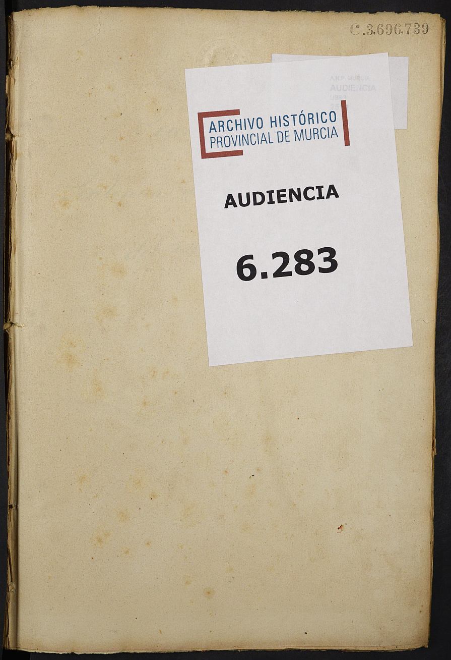 Libro de Sentencias penales de la Sección 1ª de la Audiencia Provincial de Murcia. Año 1914.