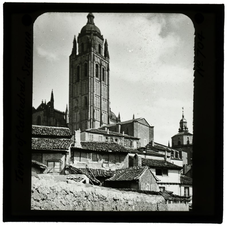 Torre de la catedral de Segovia.