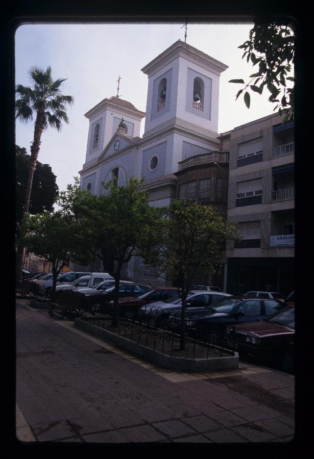 Fachada de la iglesia de San José de Águilas