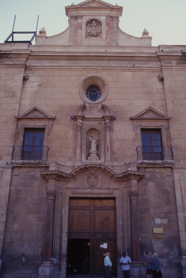 Fachada de la iglesia de San Andrés y Santa María de la Arrixaca de Murcia