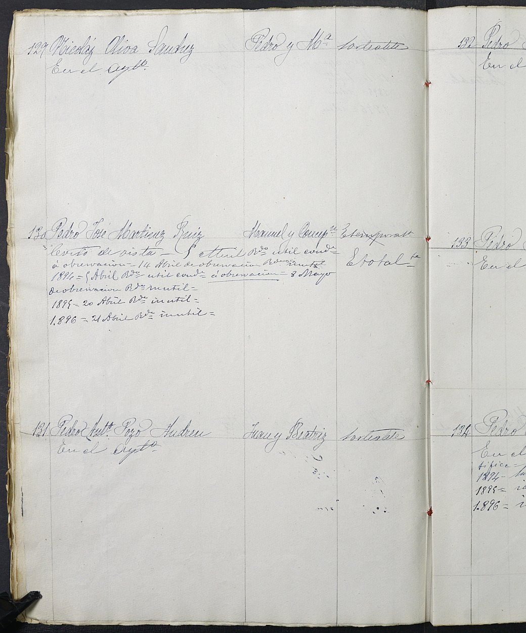 Relación de individuos declarados soldados e ingresados en Caja del Ayuntamiento de Caravaca de la Cruz de 1893.