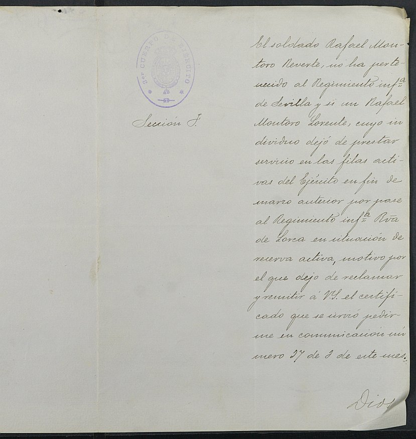 Expediente General de Reclutamiento y Reemplazo de Archena. Año 1895.