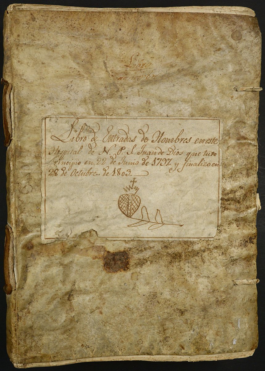Registro de entrada y salida de enfermos del Hospital. (Hombres). Años 1797, junio-1803, octubre.