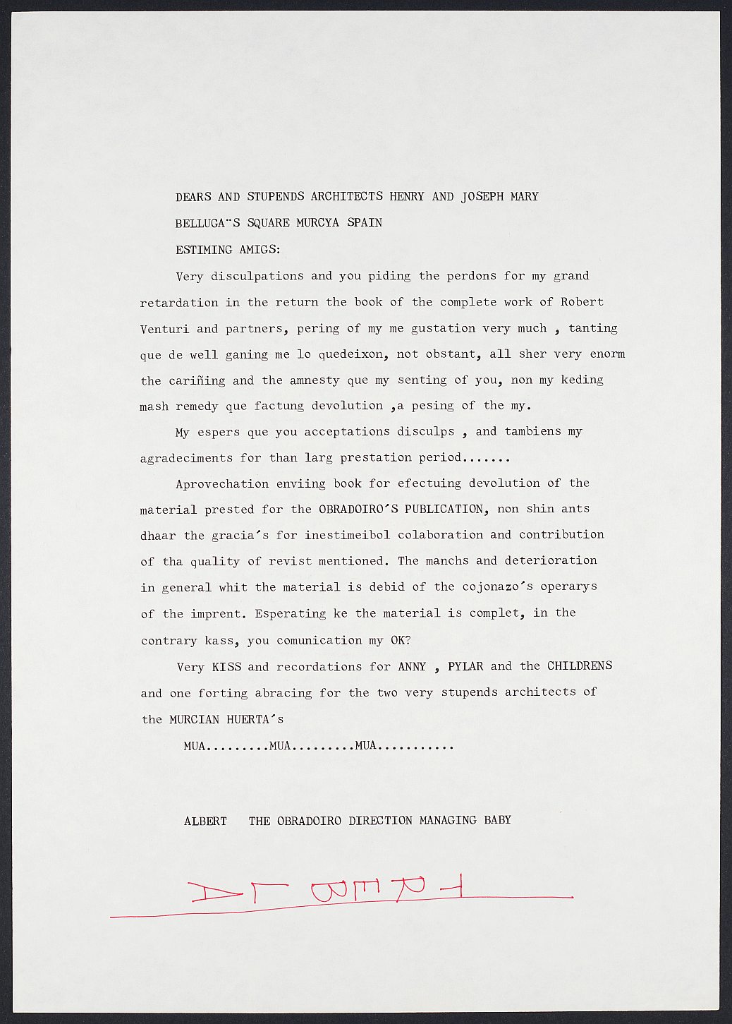 Carta de Albert Noguerol a Enrique Carbonell, anunciando la devolución de un libro y agradeciendo el préstamo.