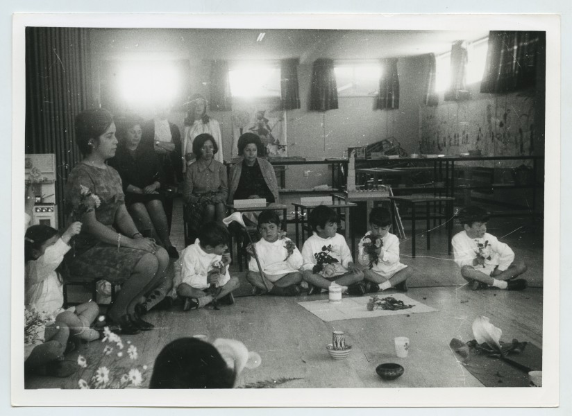 Reportaje de un aula infantil de un colegio de Lorca.