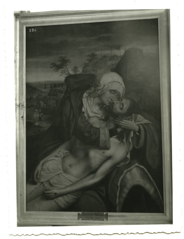 Cuadro de una Piedad atribuido a Quentin Massys, procedente de la colección de Joaquín González-Conde
