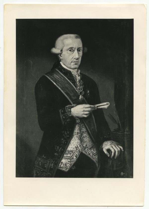 Retrato del Conde de Floridablanca, propiedad de Diego González-Conde