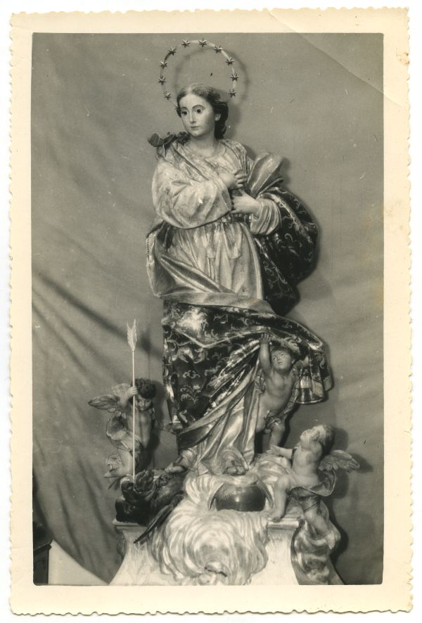 Escultura de una inmaculada procedente de una colección particular