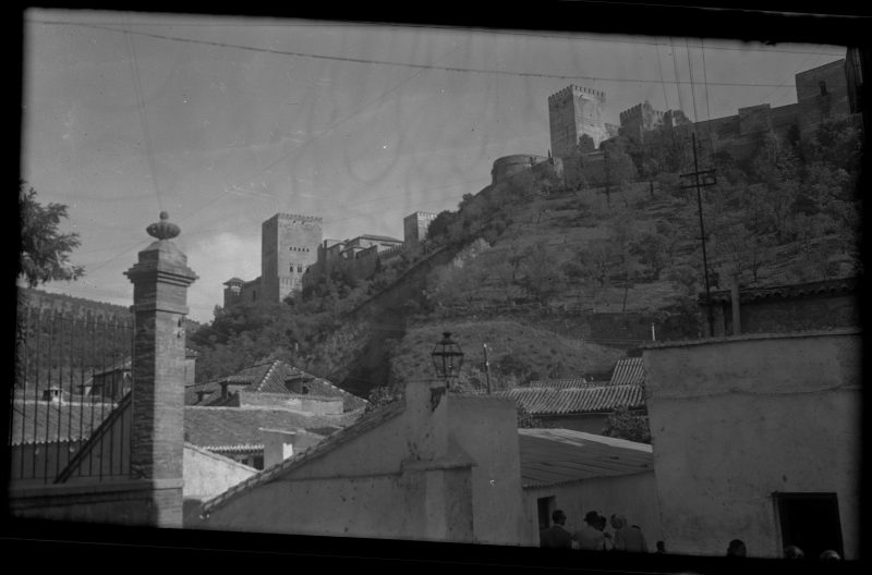 Vista de la Alhambra desde el barrio de San Pedro de Granada