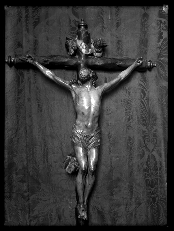 Cristo crucificado del facistol de la Catedral de Murcia, obra de Francisco Salzillo