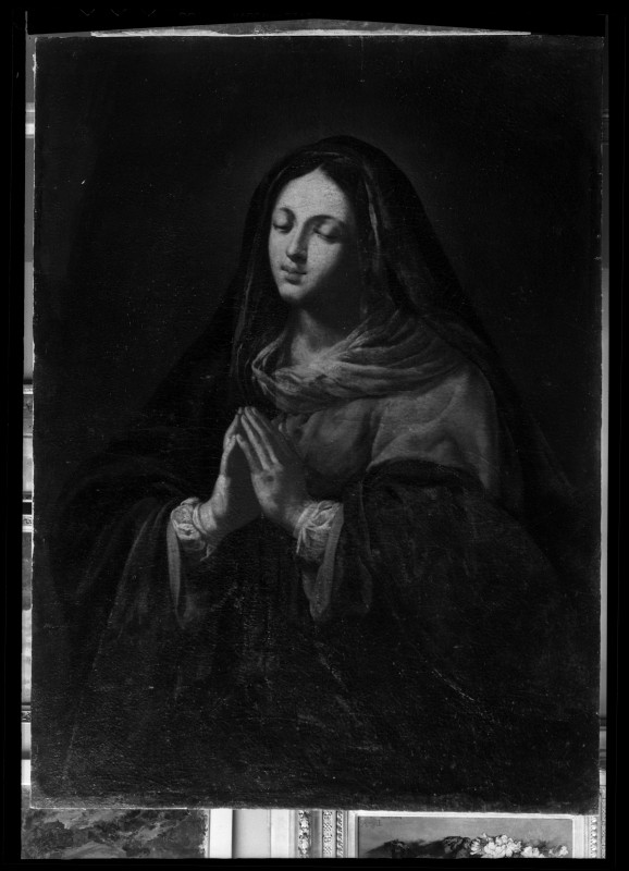 Pintura de la Virgen orando, del Palacio Episcopal de Murcia