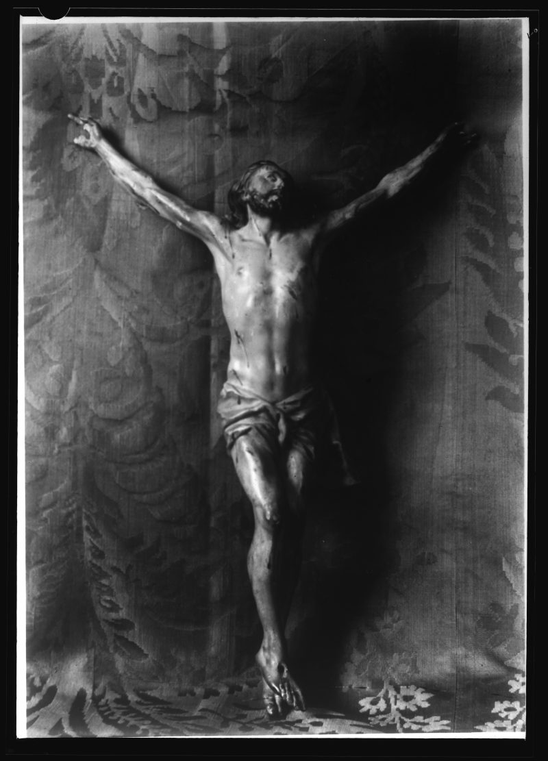 Cristo del crucifijo de la escultura de San Eloy (iglesia de San Bartolomé de Murcia), obra de Francisco Salzillo