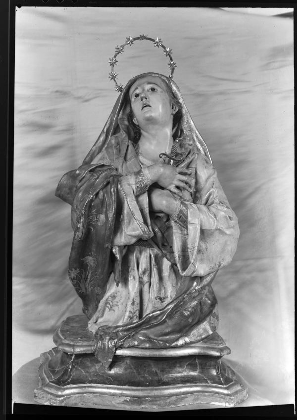 Busto de la Virgen Dolorosa de la capilla de la Comunión de la Catedral de Orihuela