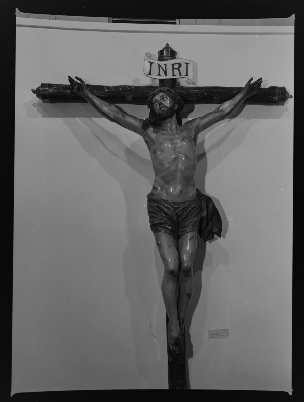 Talla del Cristo de la agonía del Convento de Franciscanos de Orihuela, obra de Francisco Salzillo