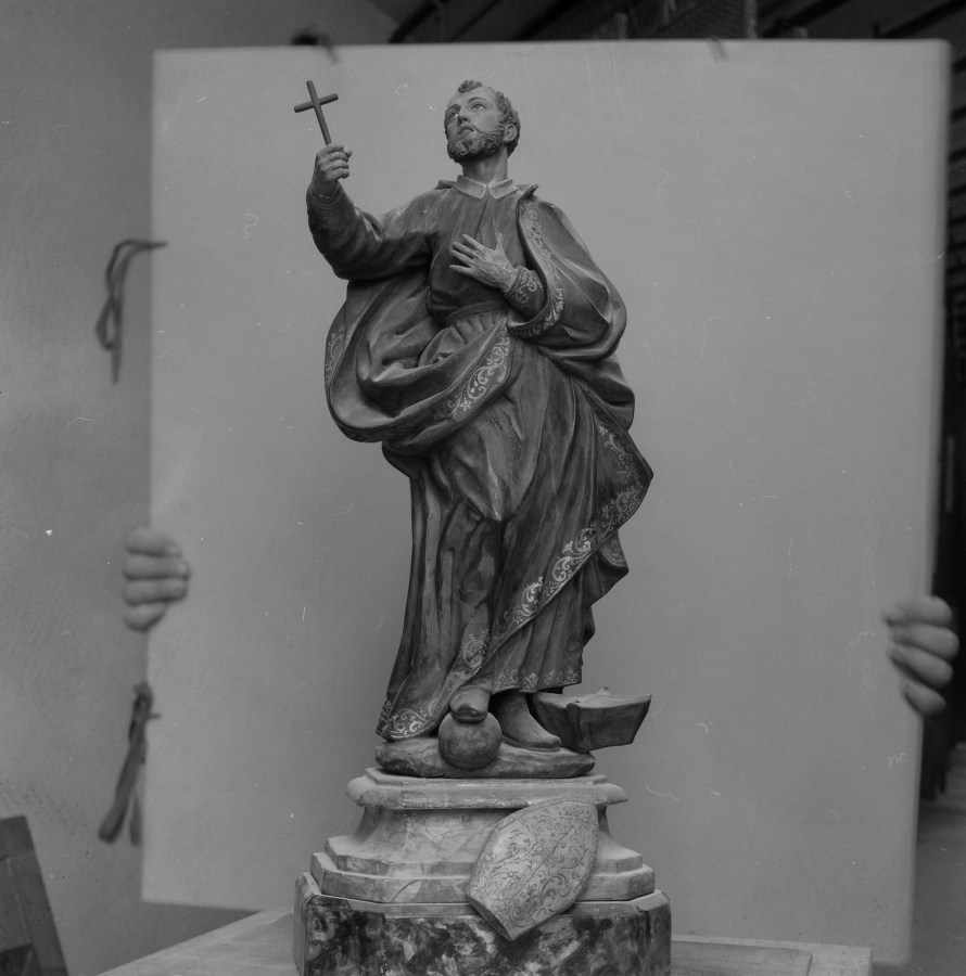 Escultura de San Francisco de Borja