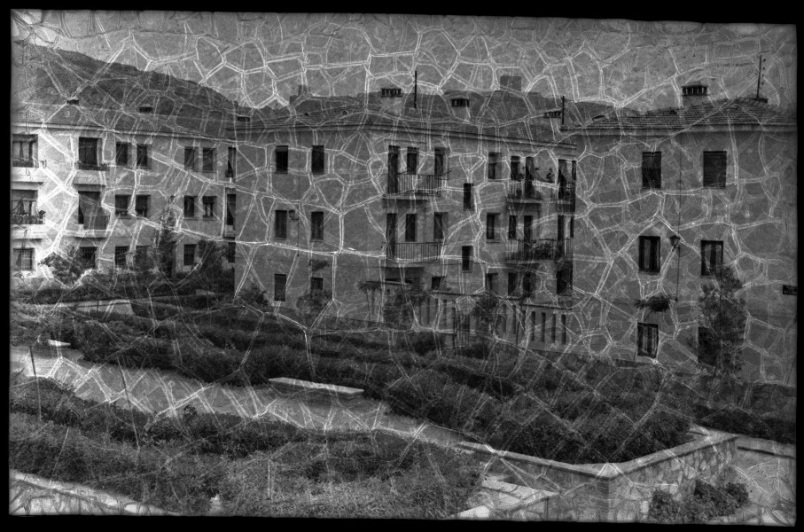 Vista de varios edificios de Lorca