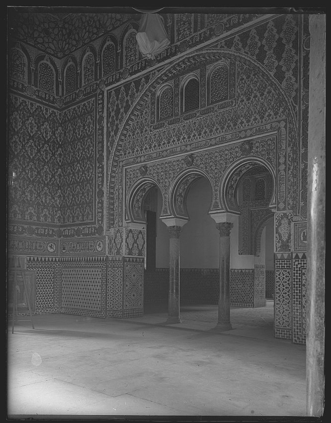 Arcos de entrada al Salón de Embajadores del Real Alcázar de Sevilla.