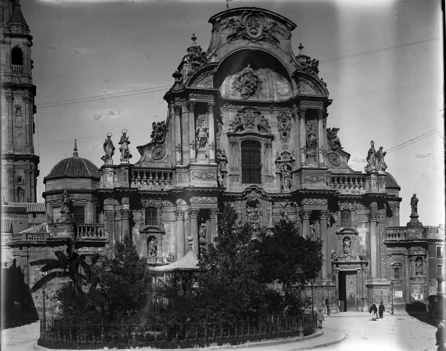 Portada de la Catedral de Murcia.