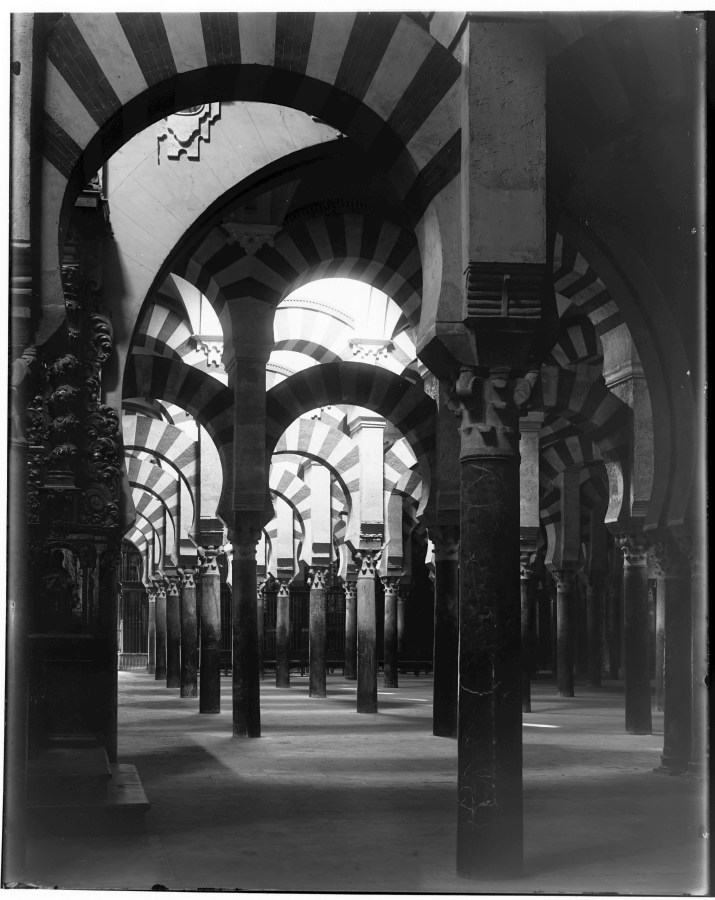 Vista del interior de la mezquita de Córdoba.