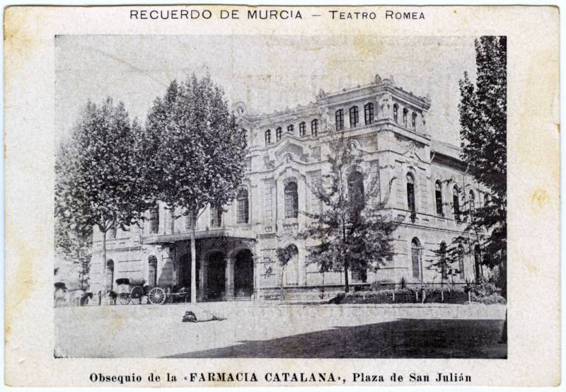 Recuerdo de Murcia. Teatro Romea.