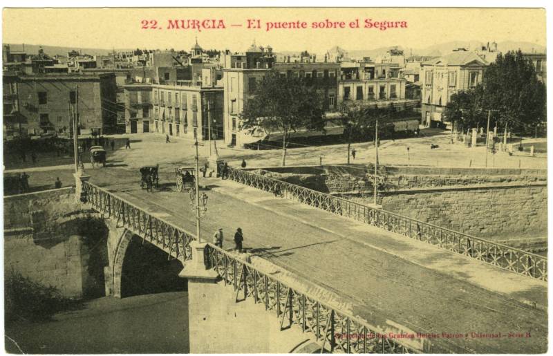 Murcia. El puente sobre el Segura.