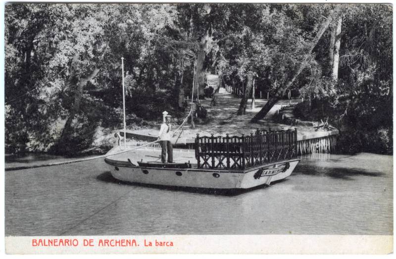 Balneario de Archena. La barca.