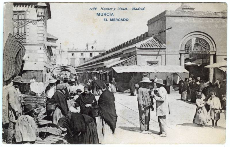 El mercado de Verónicas en Murcia.