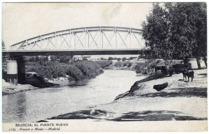 El Puente Nuevo de Murcia.