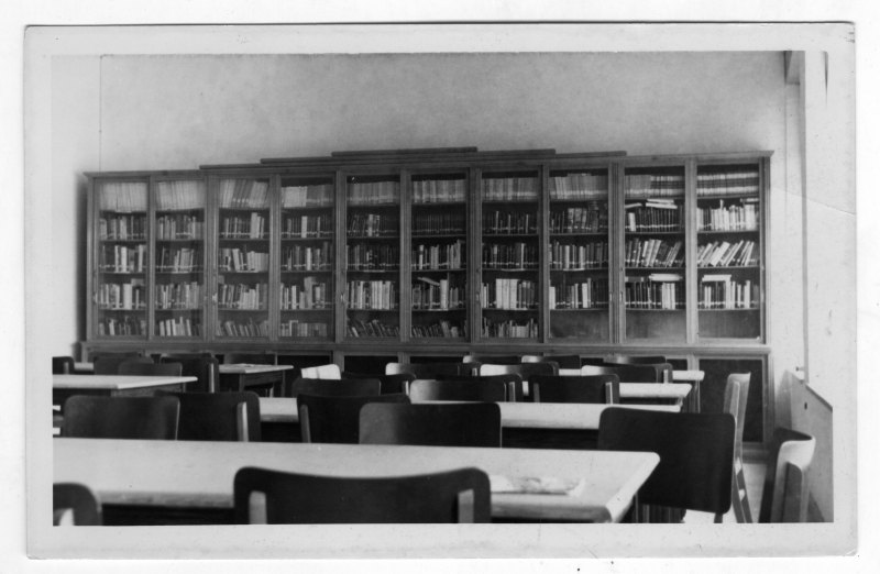 Vista de la sala de lectura de la Biblioteca Pública Municipal de Jumilla